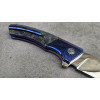 NEBULA авторський складаний ніж ручної роботи Androshchuk Knives, сталь ZDP-189, 67 HRC, купити ніж Україна